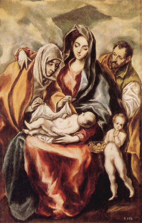 The Holy Family with St Anne and the Young St JohnBaptist